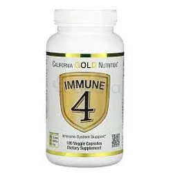 CALIFORNIA GOLD NUTRITION IMMUNE 4 BOITE DE 180 CAPSULES