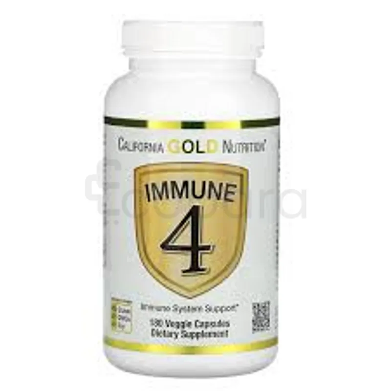 CALIFORNIA GOLD NUTRITION IMMUNE 4 BOITE DE 180 CAPSULES