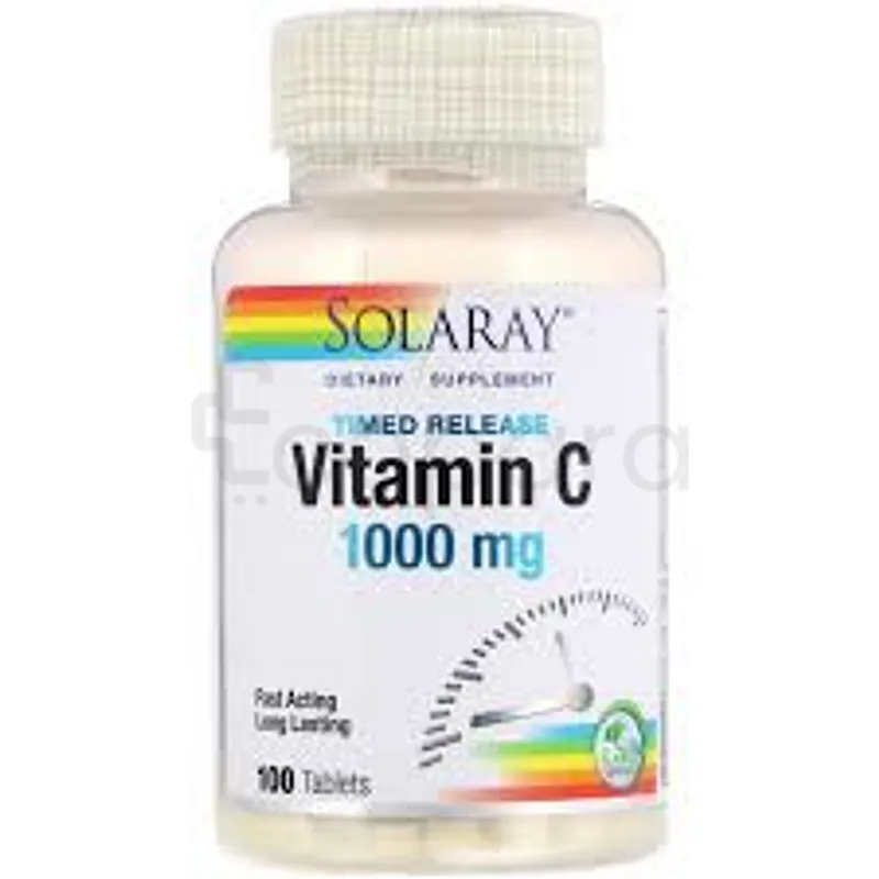 SOLARAY VITAMIN C 1000MG BOITE DE 100 COMPRIMES