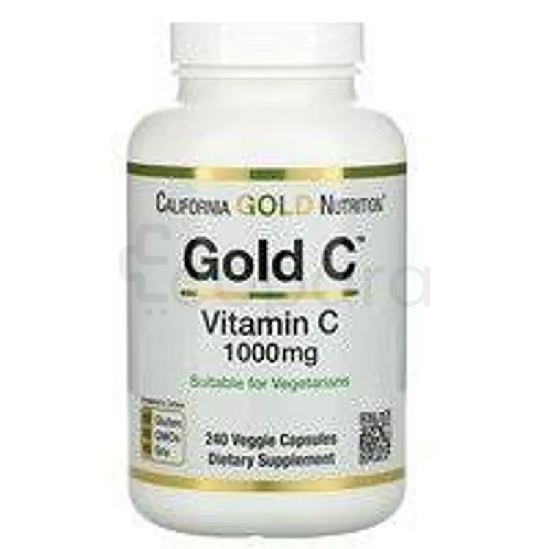 CALIFORNIA GOLD NUTRITION GOLD C VITAMIN C 1000MG BOITE DE 240 CAPSULES