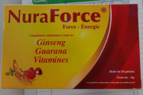 NURAFORCE FORCE ENERGIE BOITE DE 30 GELULES
