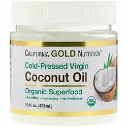 CALIFORNIA GOLD NUTRITION COCONUT OIL 473ML