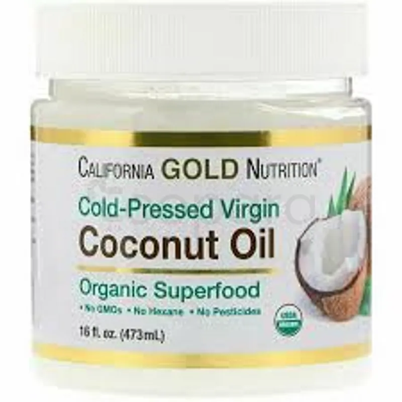 CALIFORNIA GOLD NUTRITION COCONUT OIL 473ML
