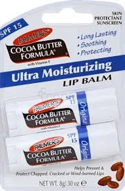 PALMER'S COCOA BUTTER DUO LIP BALM ORIGINAL SPF15 4G*2