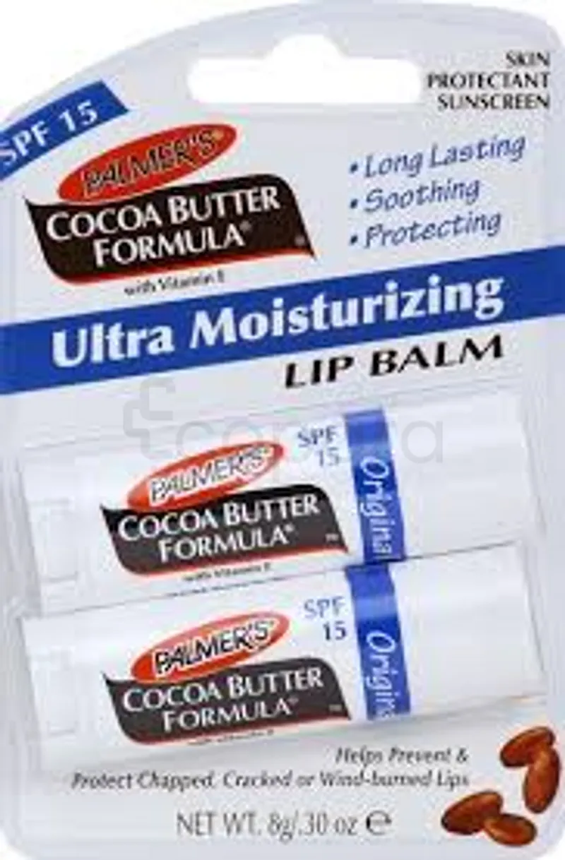 PALMER'S COCOA BUTTER DUO LIP BALM ORIGINAL SPF15 4G*2