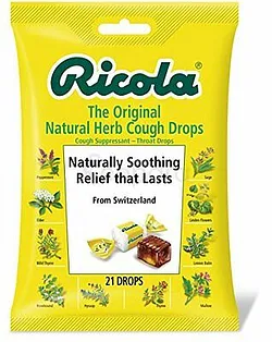 RICOLA NATURALLY SOOTHING RELIF BOITE DE 21