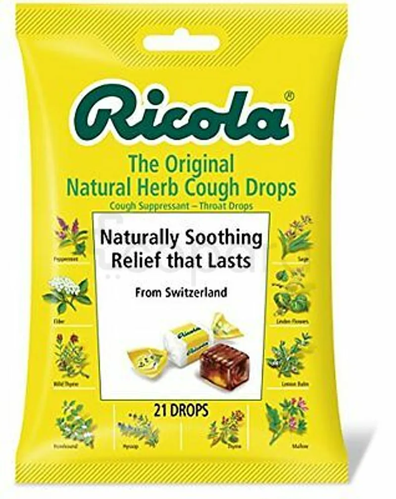 RICOLA NATURALLY SOOTHING RELIF BOITE DE 21