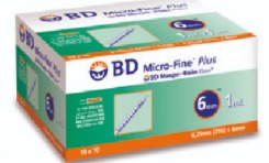 BD AIGUILLE A STYLO INSULINE 31G/4MM BOITE DE 100