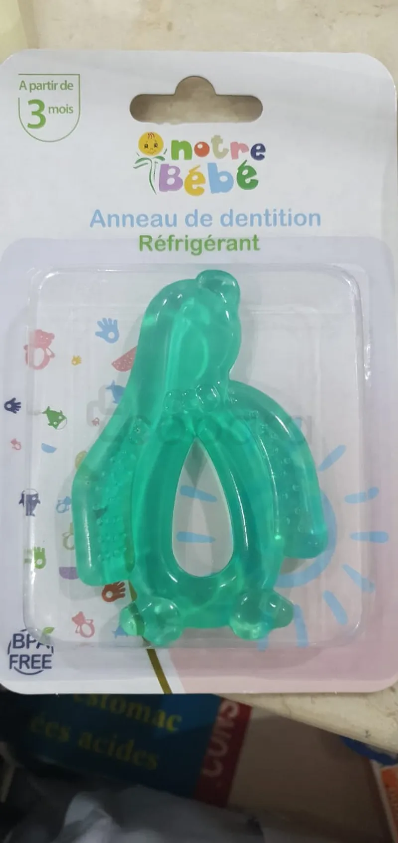NOTRE BEBE ANNEAU DE DENTITION DAUPHIN REFERENCE BD253B