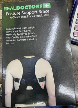 REAL DOCTORS+ POSTURE SUPPORT BRACE