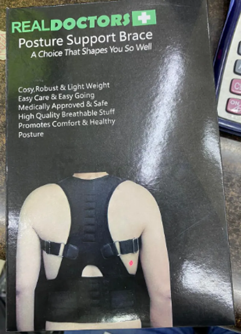 REAL DOCTORS+ POSTURE SUPPORT BRACE