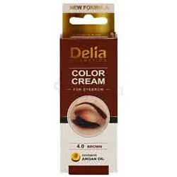DELIA COLOR CREAM EYEBROW BROWN NUMERO 4.0 15ML