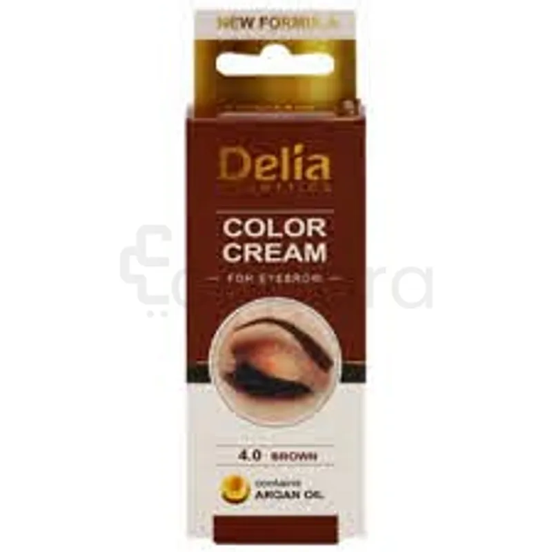 DELIA COLOR CREAM EYEBROW BROWN NUMERO 4.0 15ML
