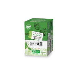 BIODYSSEE THE VERT NATURE DE CEYLON BOITE DE 20 SACHETS