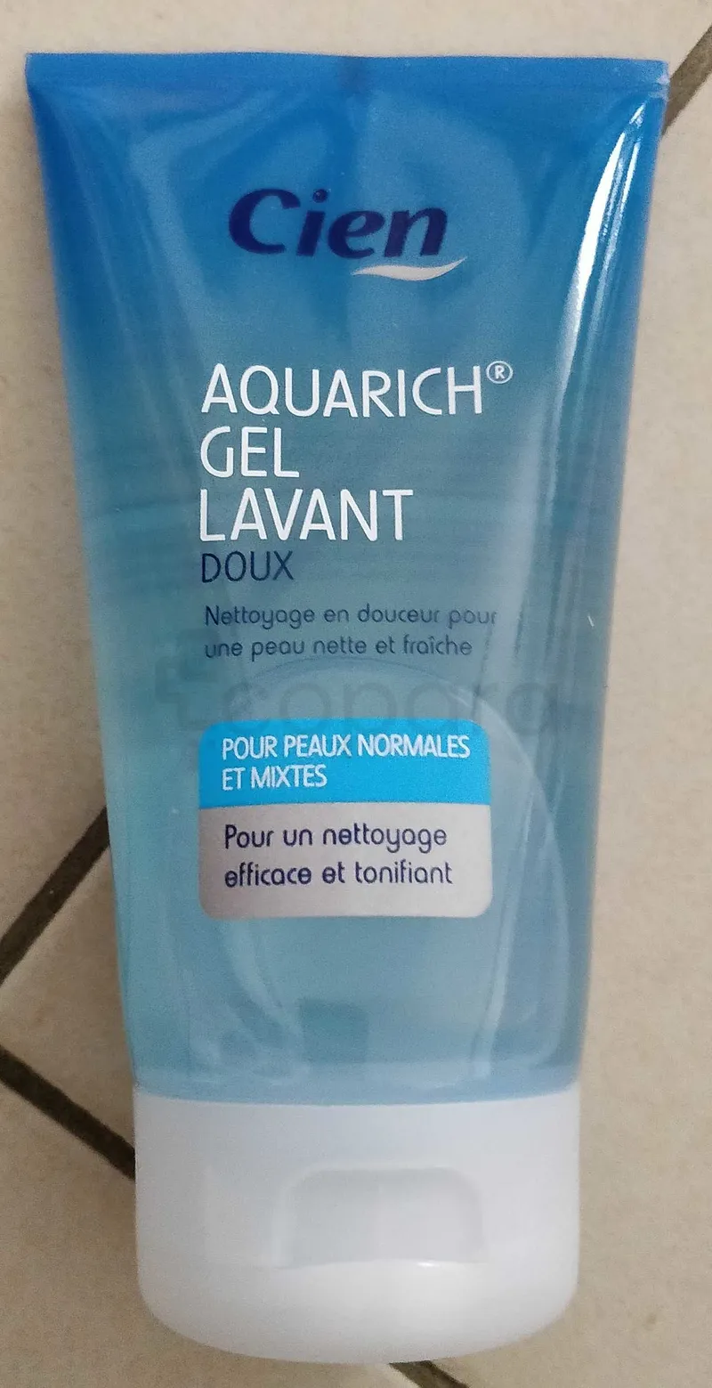 CIEN AQUARICH GEL LAVANT DOUX VISAGE PEAU NORMALE 150ML