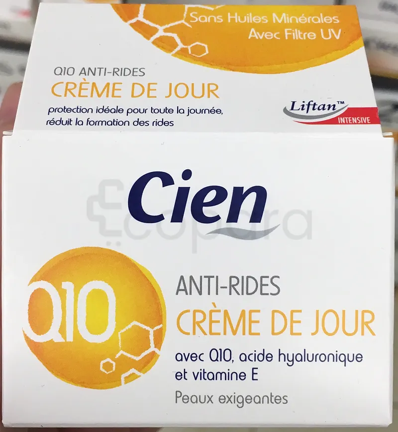 CIEN CREME DE JOUR ANTI-RIDES Q10 50ML
