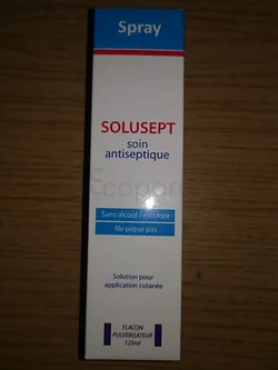 SOLUSEPT SOIN ANTISEPTIQUE SPRAY 125ML
