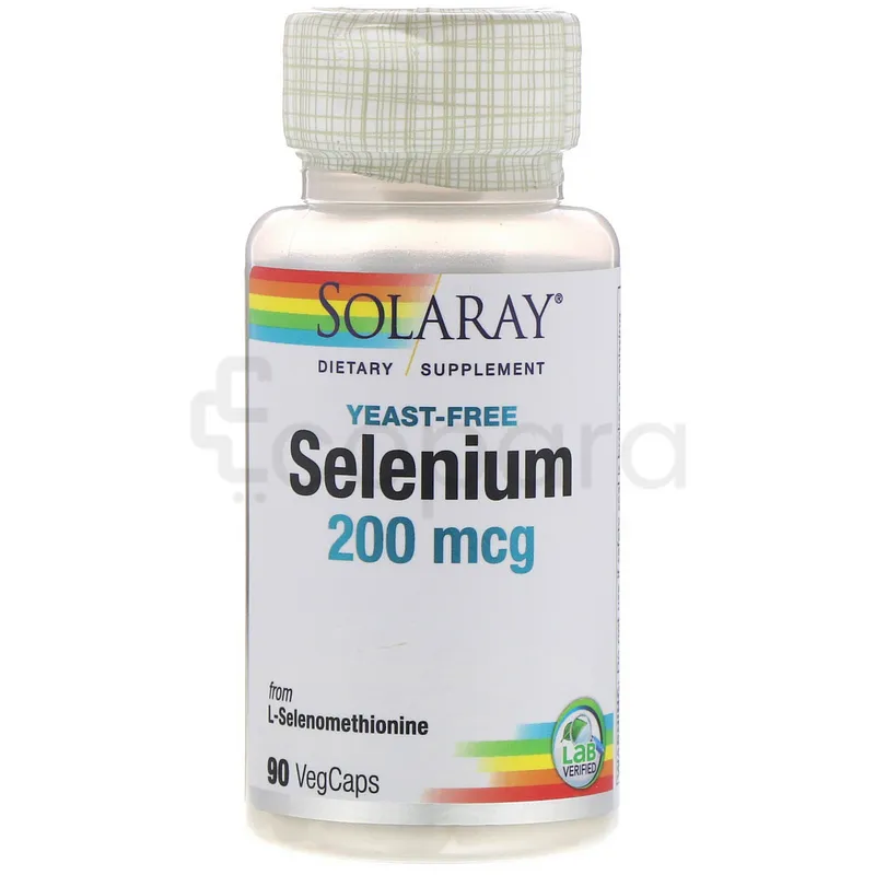 SOLARAY SELENIUM 200MCG BOITE DE 90 GELULES