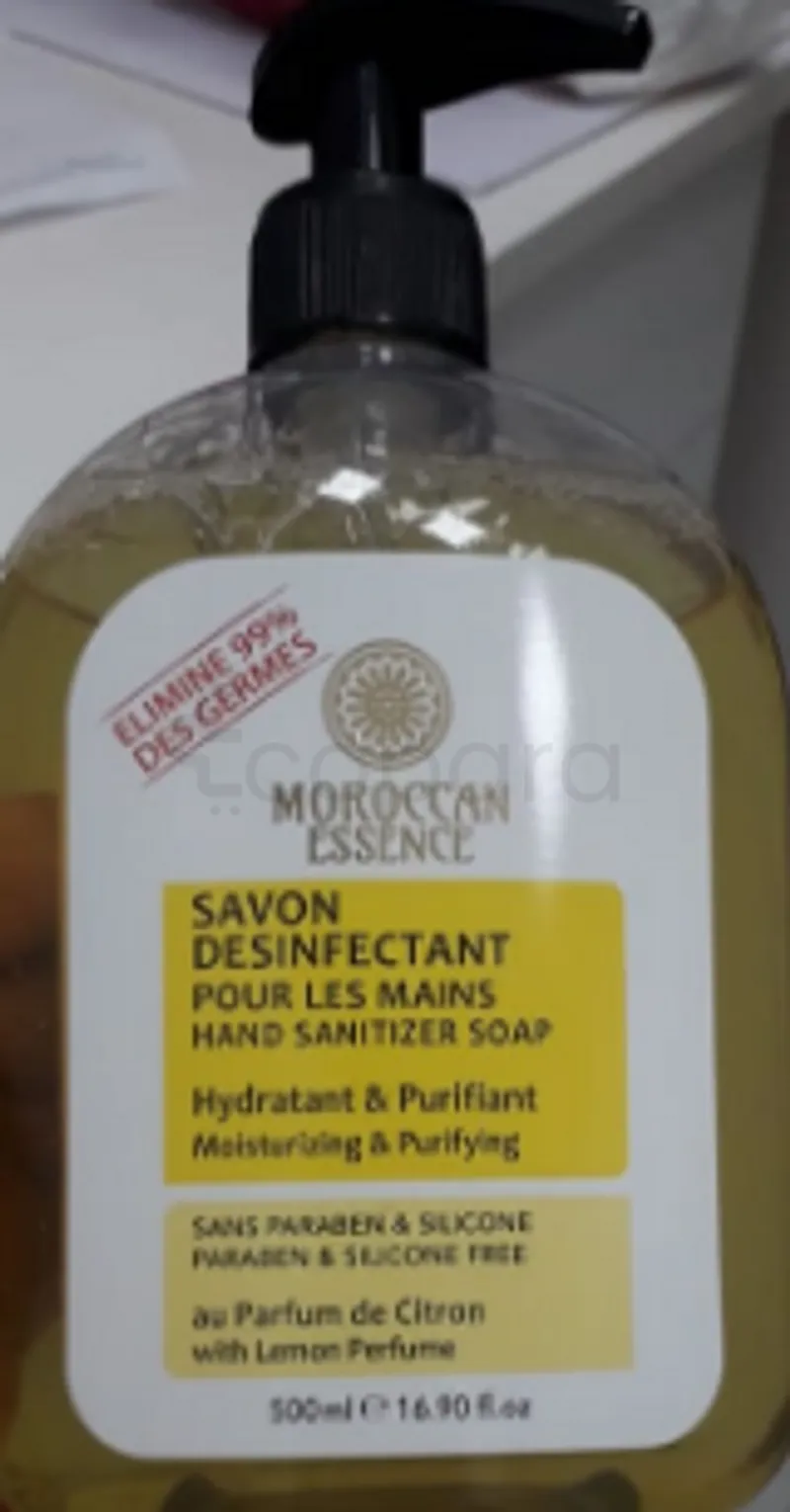 MOROCCAN ESSENCE SAVON DESINFECTANT CITRON 500ML