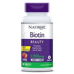 NATROL BIOTIN BEAUTY 5000MCG BOITE DE 90 COMPRIMES