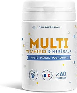 GPH DIFFUSION MULTI VITAMINES & MINERAUX BOITE DE 60 COMPRIMES
