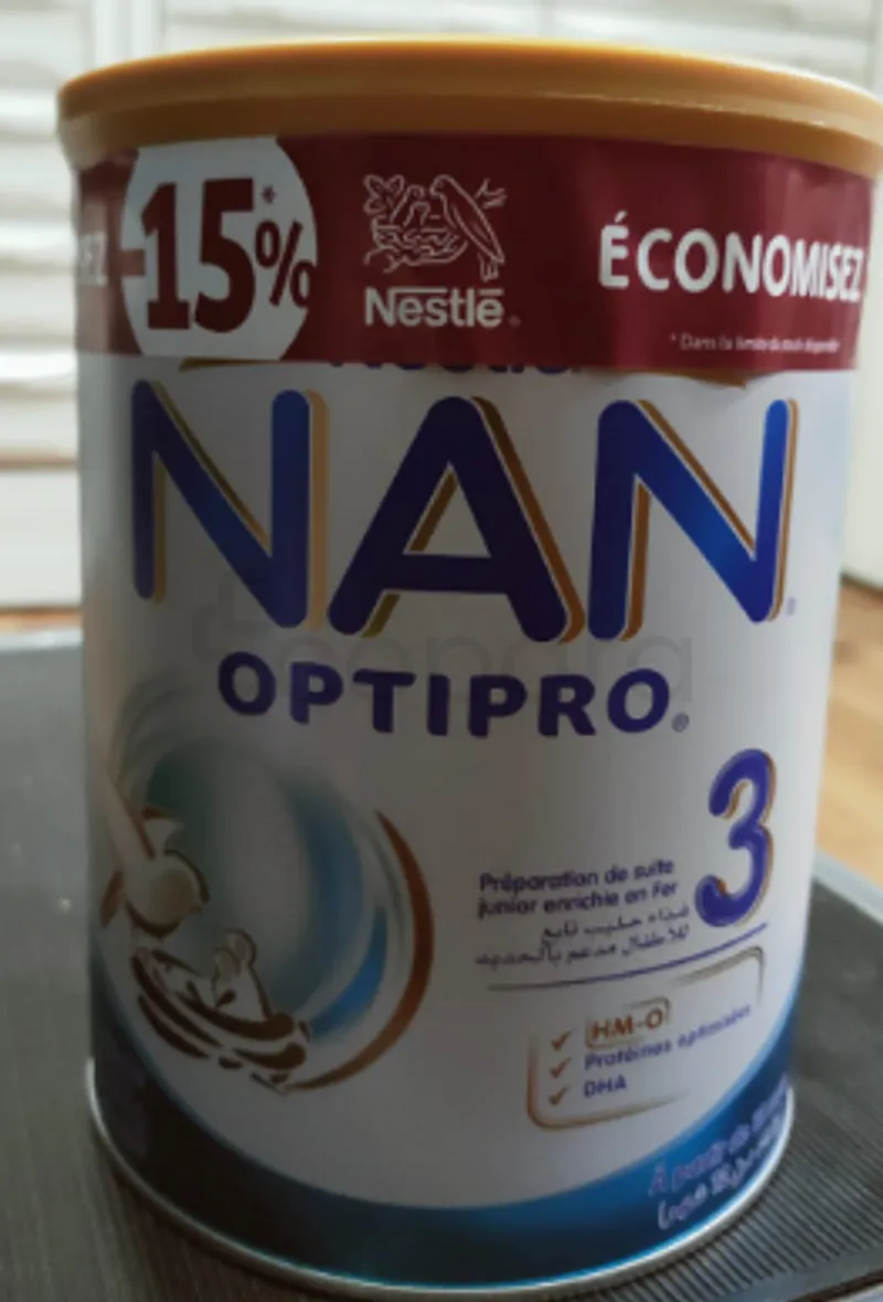 NAN OPTIPRO 3EME AGE 800G OFFRE -15%