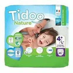 TIDOO COUCHES NEWBORN T4 TAILLE L 9-20KG BOITE DE 23