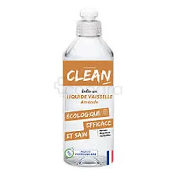 CLEAN LIQUIDE VAISSELLE AMANDE 500ML