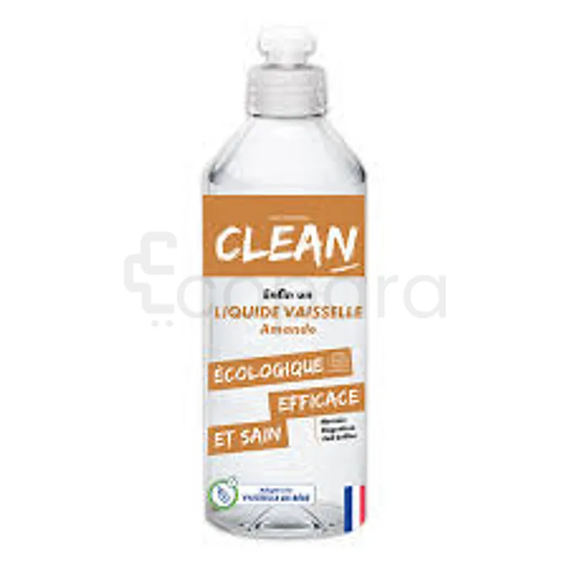 CLEAN LIQUIDE VAISSELLE AMANDE 500ML