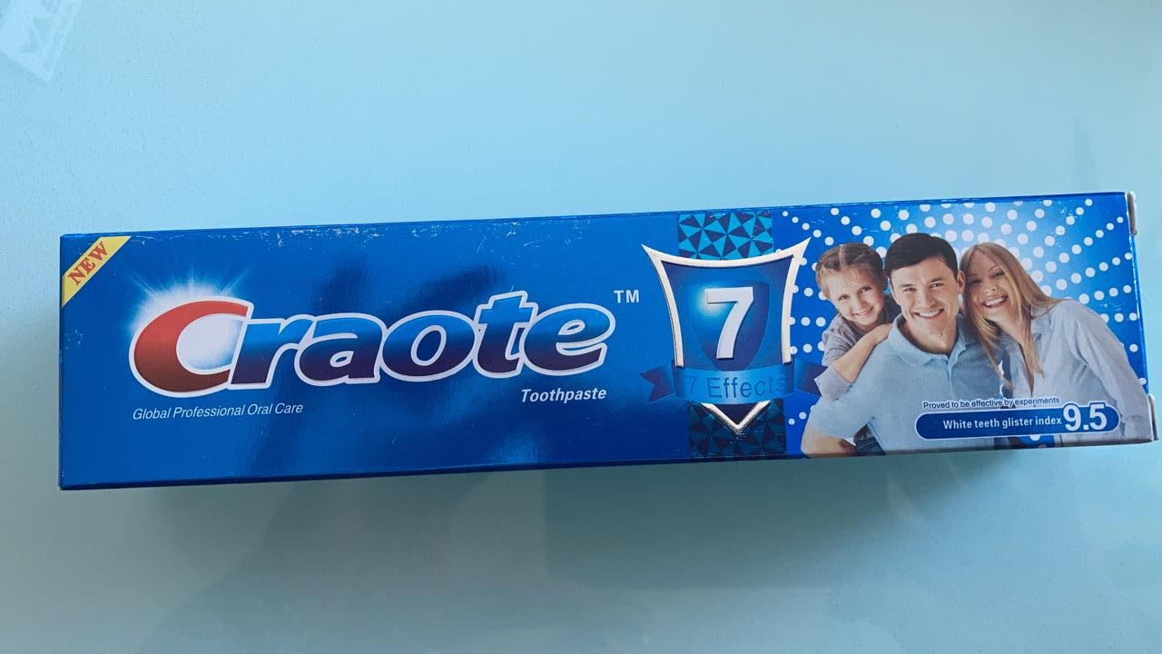 CRAOTE 7 EFFECTS DENTIFRICE 110G