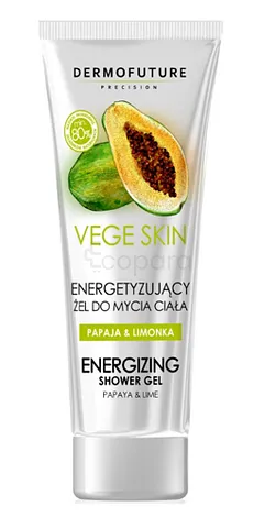 DERMOFUTURE VEGE SKIN ENERGIZING SHOWER GEL 200ML