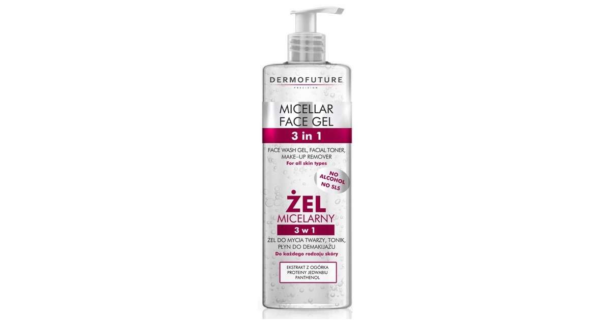 DERMOFUTURE GEL MICELLAIRE 3EN1 400ML