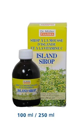 ISLAND SIROP A LA MOUSSE D'ISLANDE ET A LA VITAMINE C 100ML