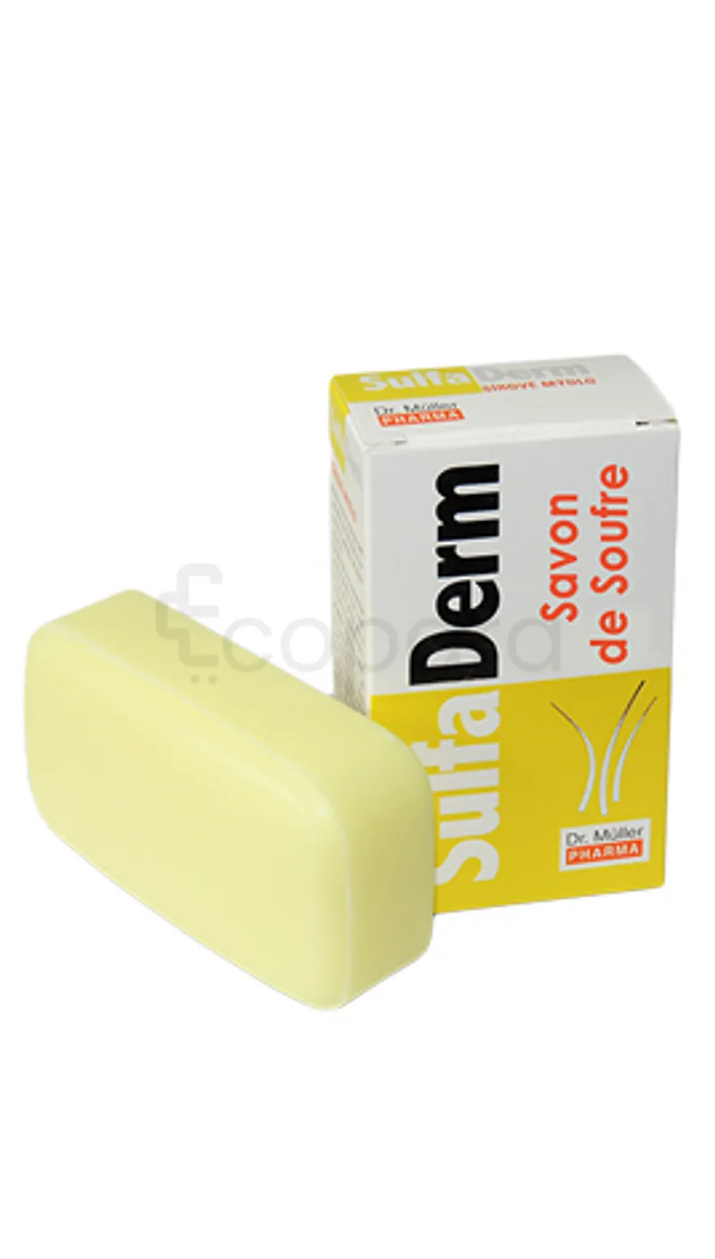 SULFADERM SAVON DE SOUFRE ANTI-ACNE 90G