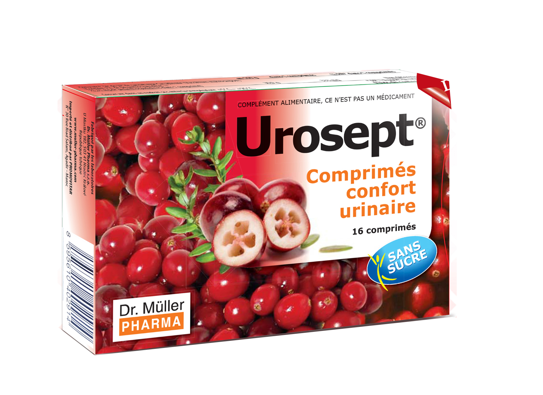 UROSEPT BOITE DE 16 COMPRIMES