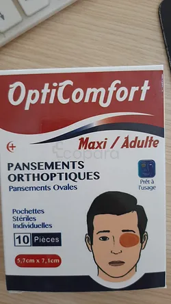 OPTICOMFORT MAXI ADULTE 5.7CM*7.1CM BOITE DE 10
