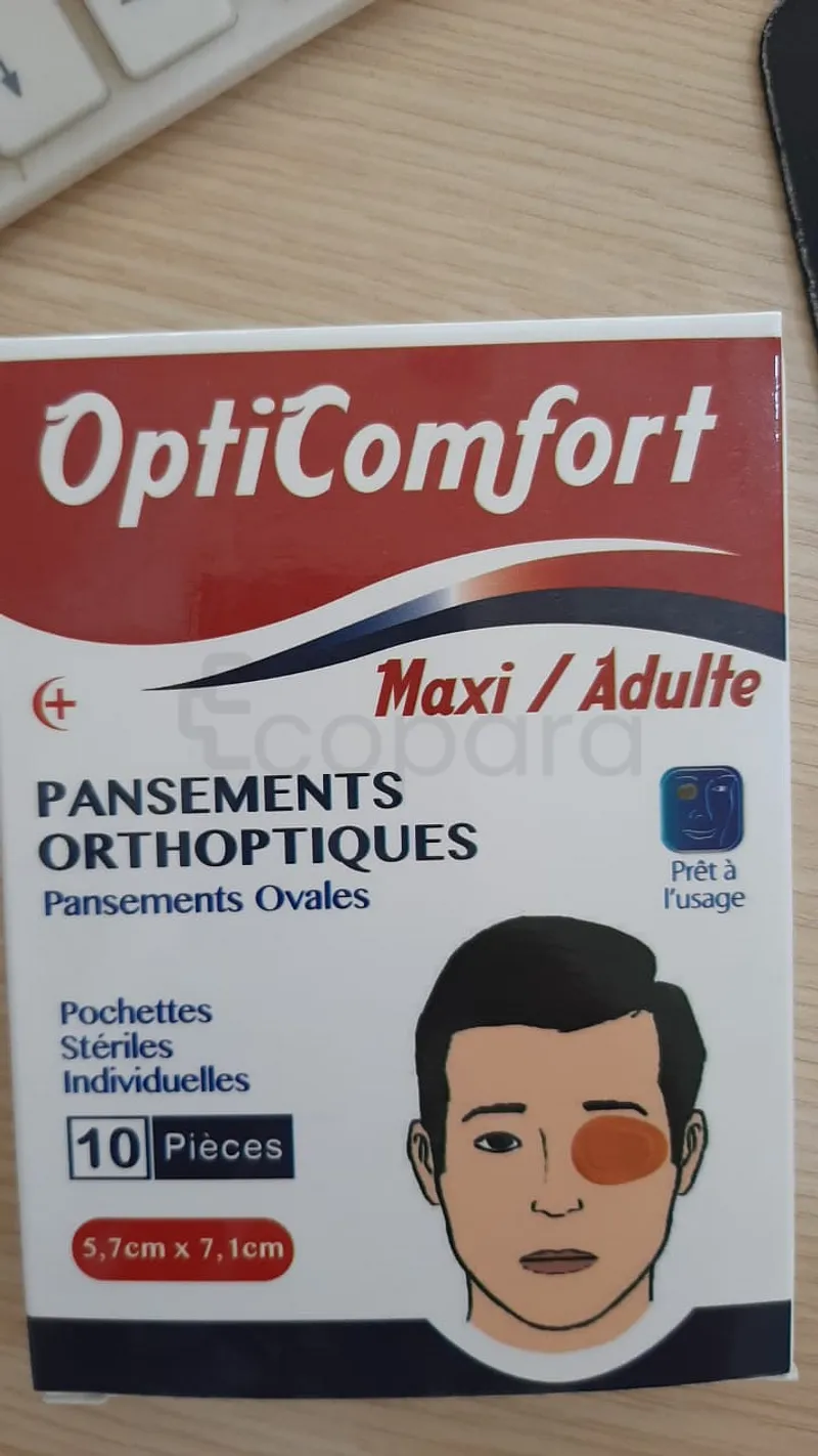OPTICOMFORT MAXI ADULTE 5.7CM*7.1CM BOITE DE 10