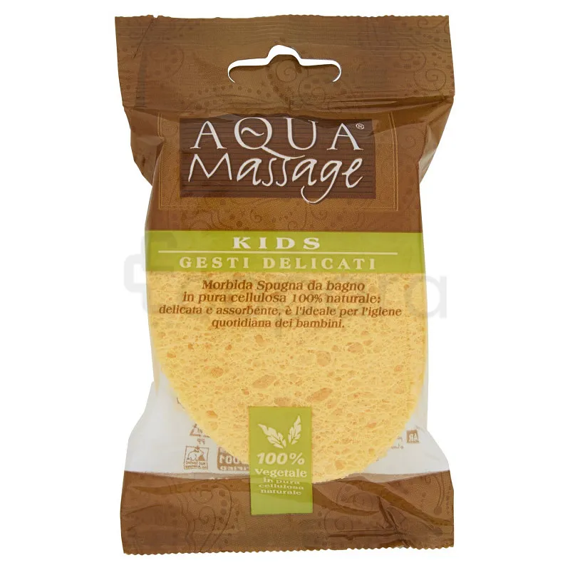 AQUA MASSAGE EPONGE DE BAIN SOUPLE KIDS POUR ENFANT REFERENCE 129