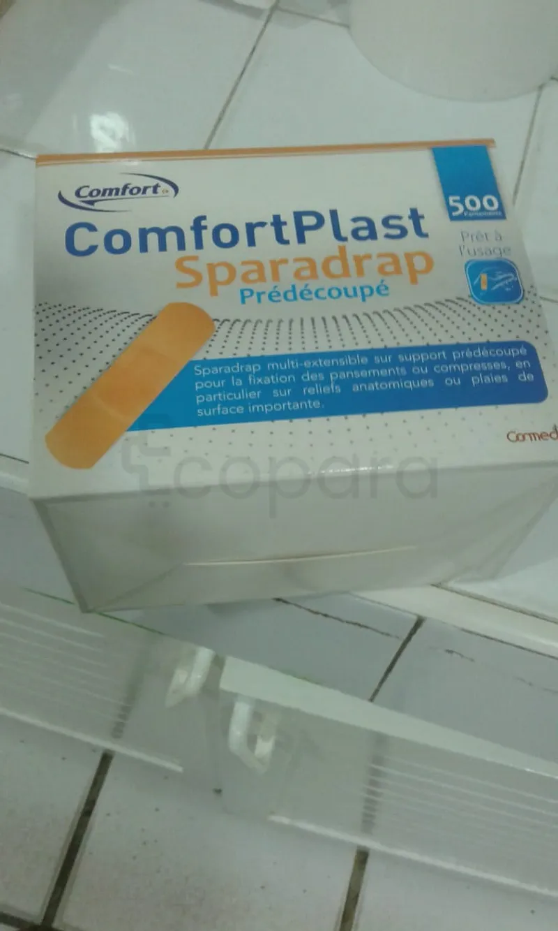 COMFORTPLAST SPARADRAP PREDECOUPE BOITE DE 500
