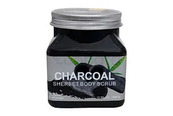 WOKALI CHARCOAL SHERBET BODY SCRUB 350ML