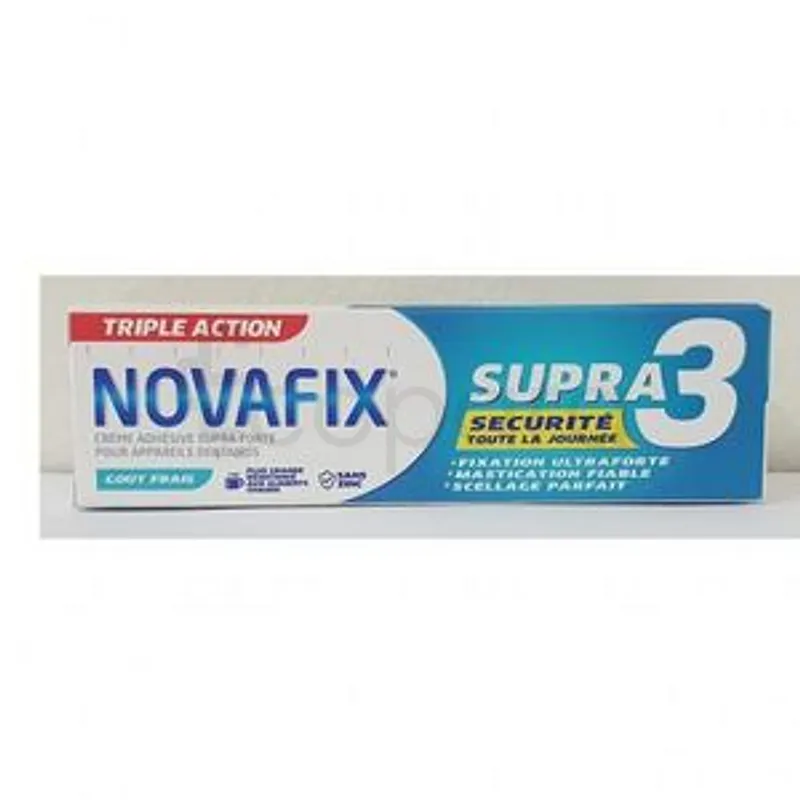 NOVAFIX SUPRA 3 TRIPLE ACTION CREME ADHESIVE 20G