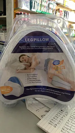 LEG PILLOW COMFORT AND SUPPORT