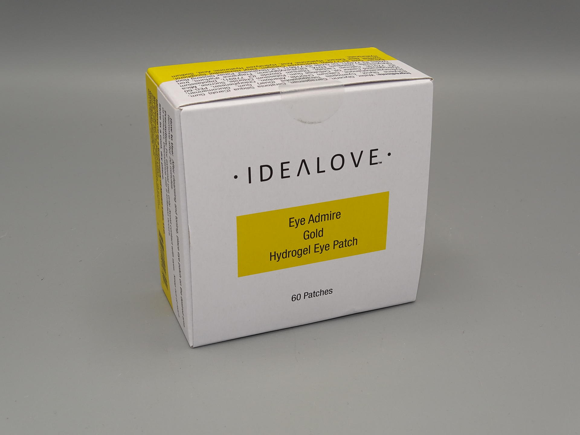 IDEALOVE EYE ADMIRE GOLD HYDROGEL EYE PATCH BOITE DE 60 PATCHES