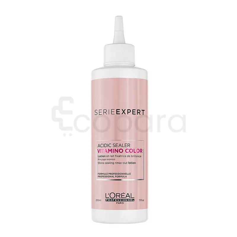 L'OREAL PROFESSIONNEL SERIE EXPERT ACIDIC SEALER VITAMINO COLOR LOTION EN LAIT FIXATRICE DE BRILLANCE 210ML