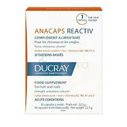 DUCRAY ANACAPS REACTIV BOITE DE 30 CAPSULES