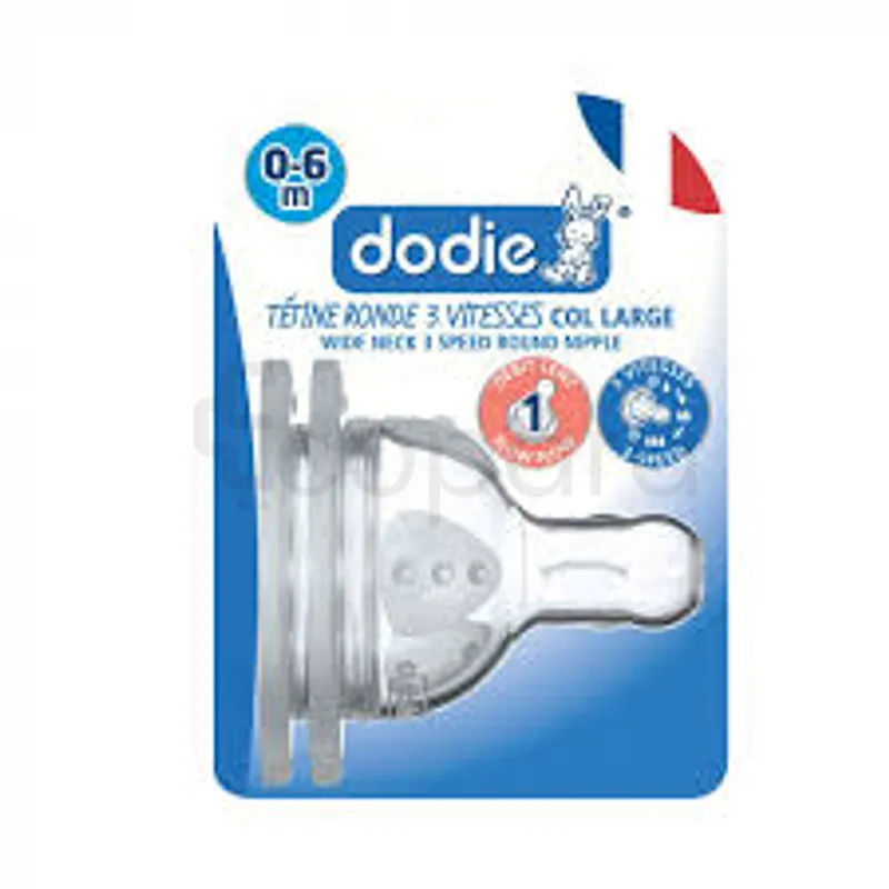 DODIE TETINE RONDE 3 VITESSES ANTI-COLIQUE 0-6MOIS D1 REFERENCE 3891470