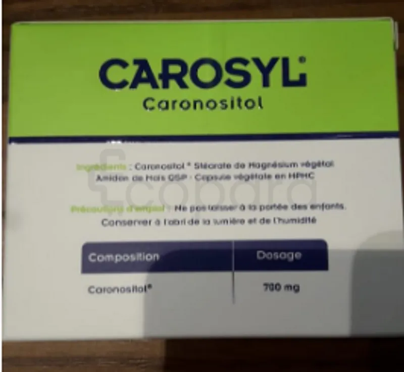 CAROSYL CARONOSITOL BOITE DE 30 GELULES