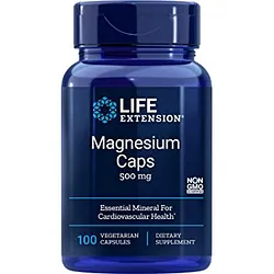 LIFE EXTENSION MAGNESIUM CAPS 500MG BOITE DE 100 GELULES