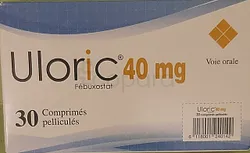 ULORIC 40MG BOITE DE 30 COMPRIMES