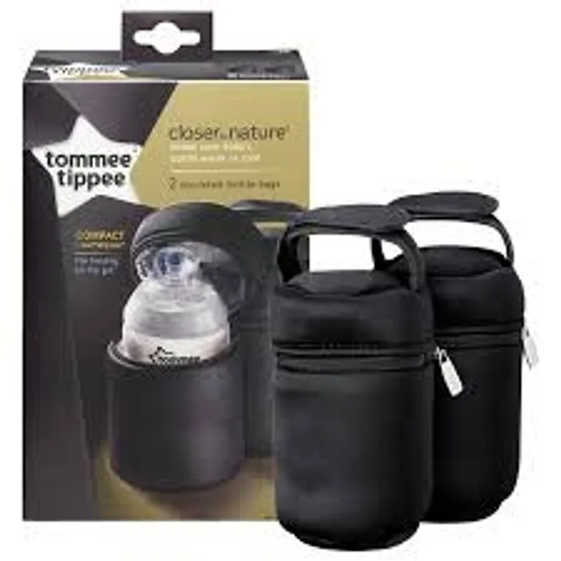 TOMMEE TIPPEE 2 INSULATED BOTTLE BAGS REFERENCE TM7785